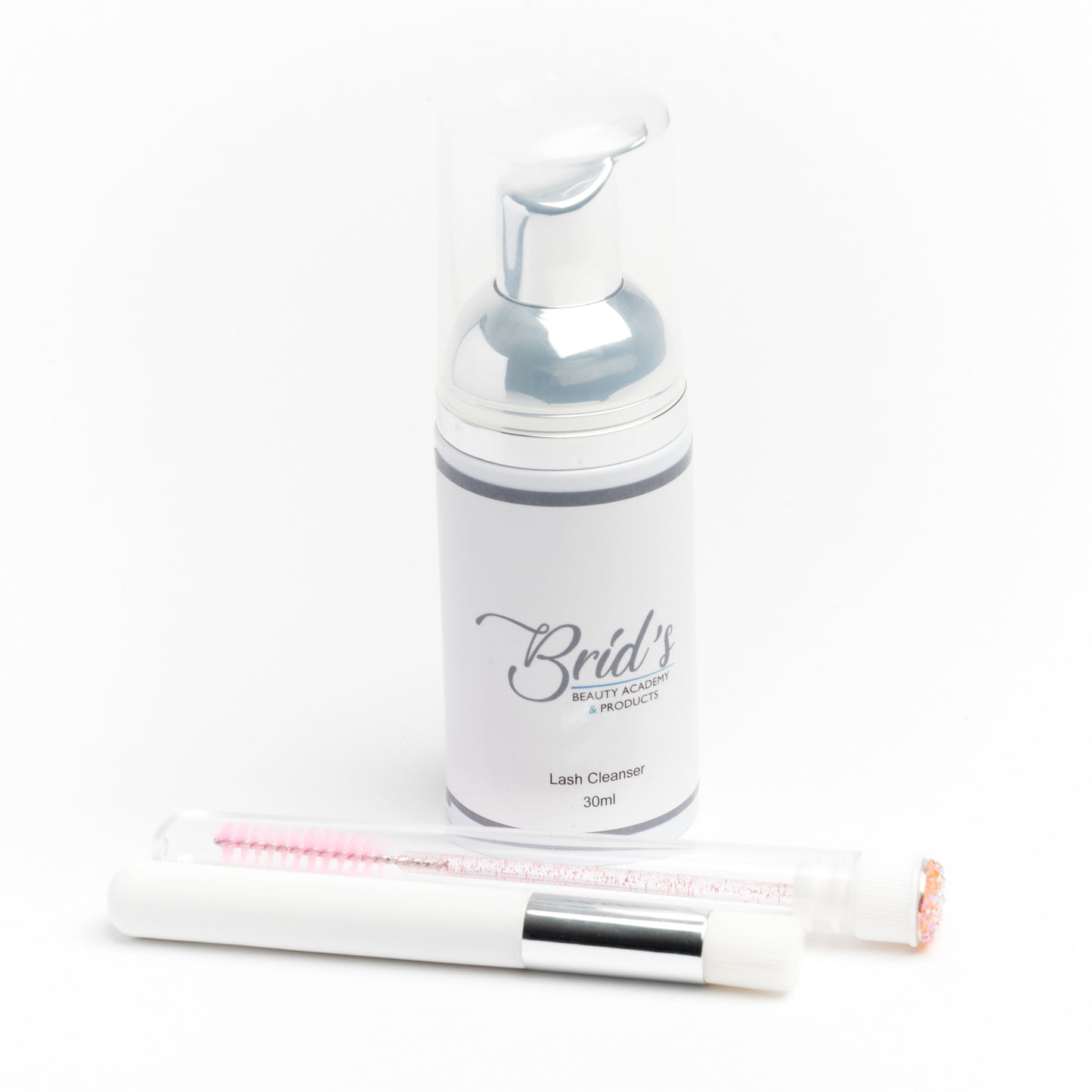 Lash Cleaning Foam with soft bristle brush and wand