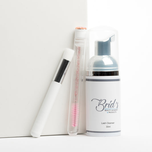 Lash Cleaning Foam with soft bristle brush and wand